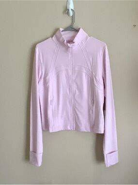Brand New lululemon Define Crop Jacket - Meadowsweet Pink Size 14